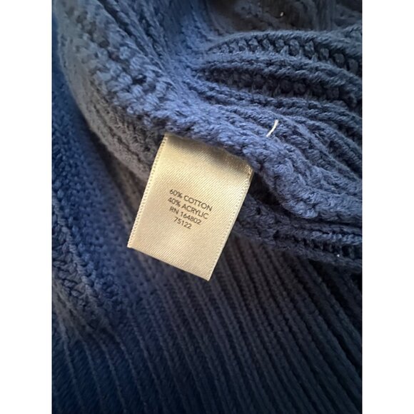 Indigo Thread Co. Open-Front Knit Cardigan Cotton Blend size 1X NWOT - Picture 7 of 7